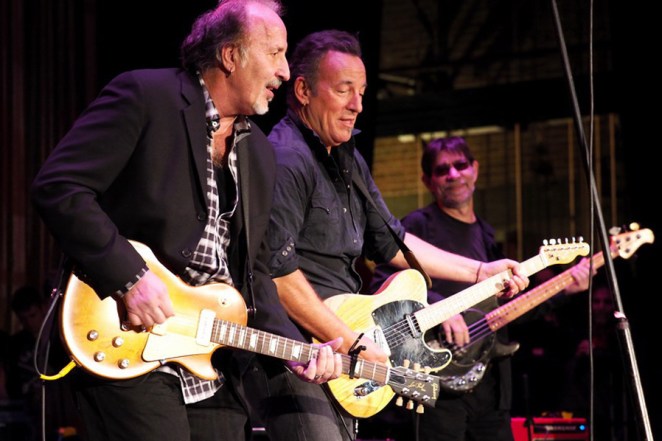 Joe Gruschecky and Bruce Springsteen
