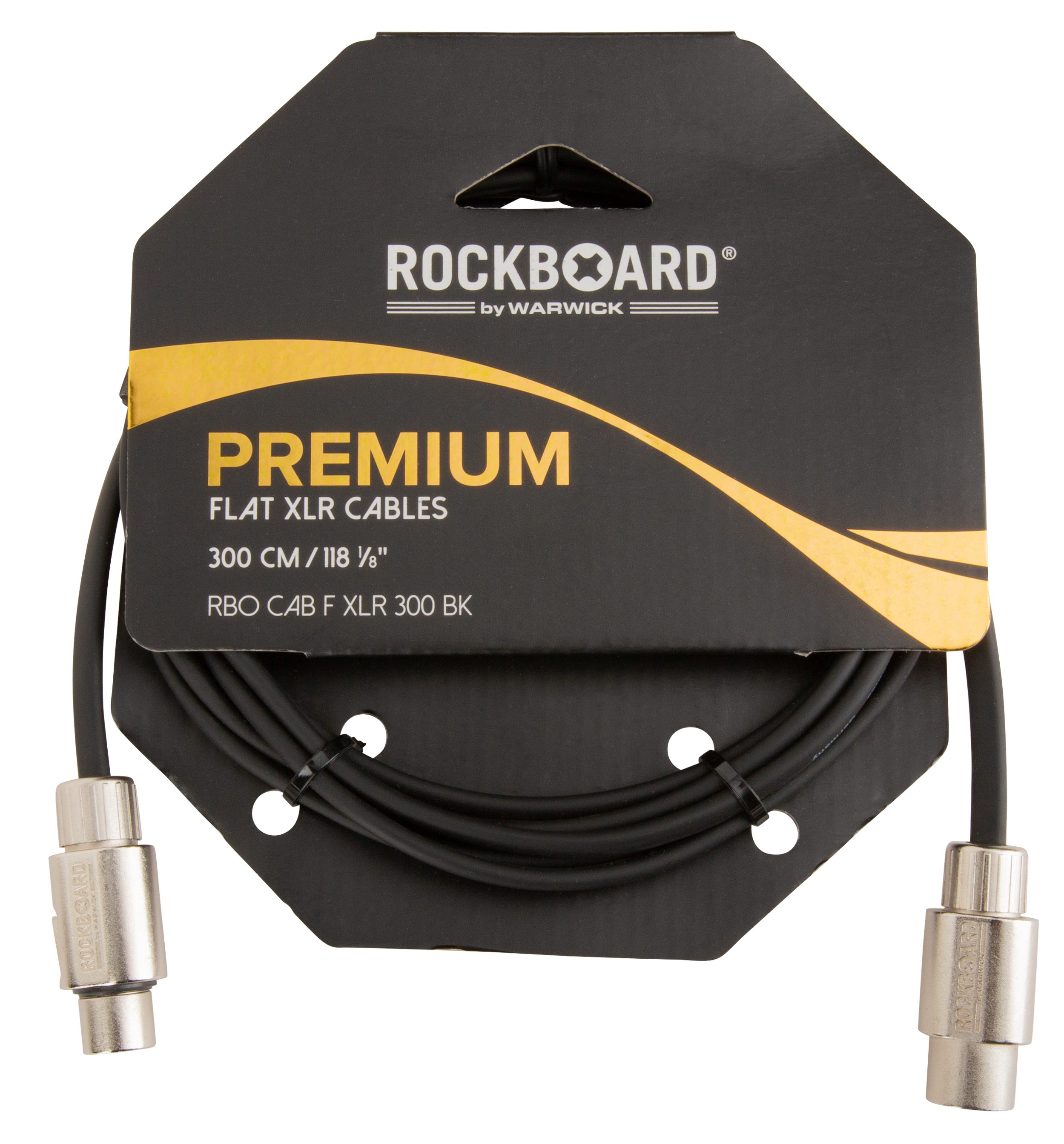 RockBoard Introduces New Flat XLR Cables For Pedalboards And More