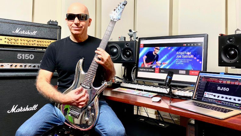 Listen To Joe Satriani’s “AmpliTube Shifting Song,” Created Using His Own Signature Collection Of Sounds From IK Multimedia