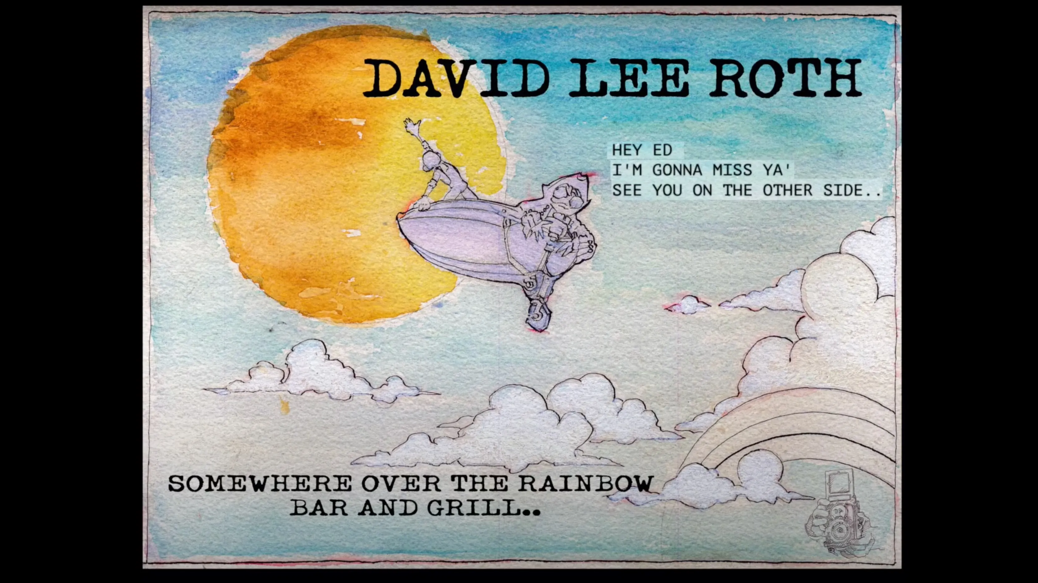David Lee Roth Dedicates New Song To Eddie Van Halen: ‘Somewhere Over The Rainbow Bar And Grill’