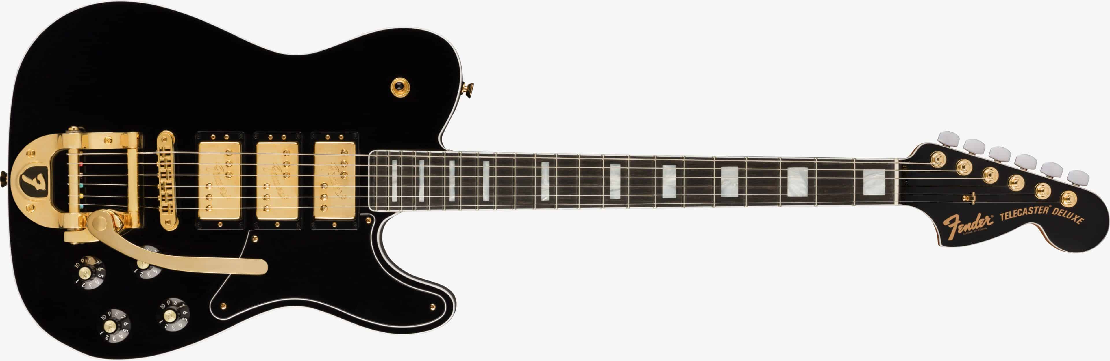 Fender’s New Troublemaker Tele Deluxe Is One Unique, Sharp Looking Guitar