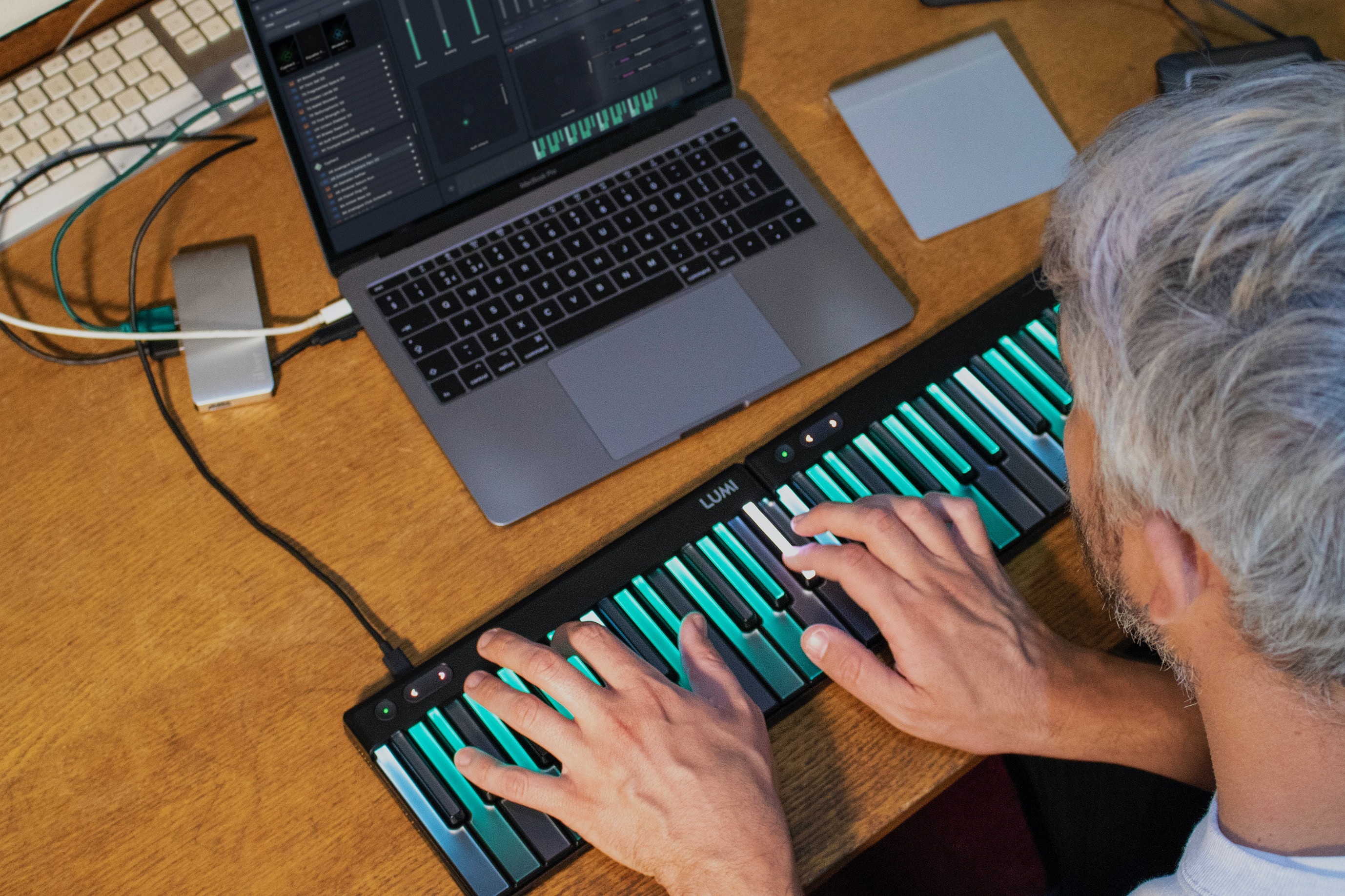 ROLI Releases LUMI Keys Studio Edition, A First-Ever Controller Offering Polyphonic Aftertouch And Per-Key Pitch-Bend
