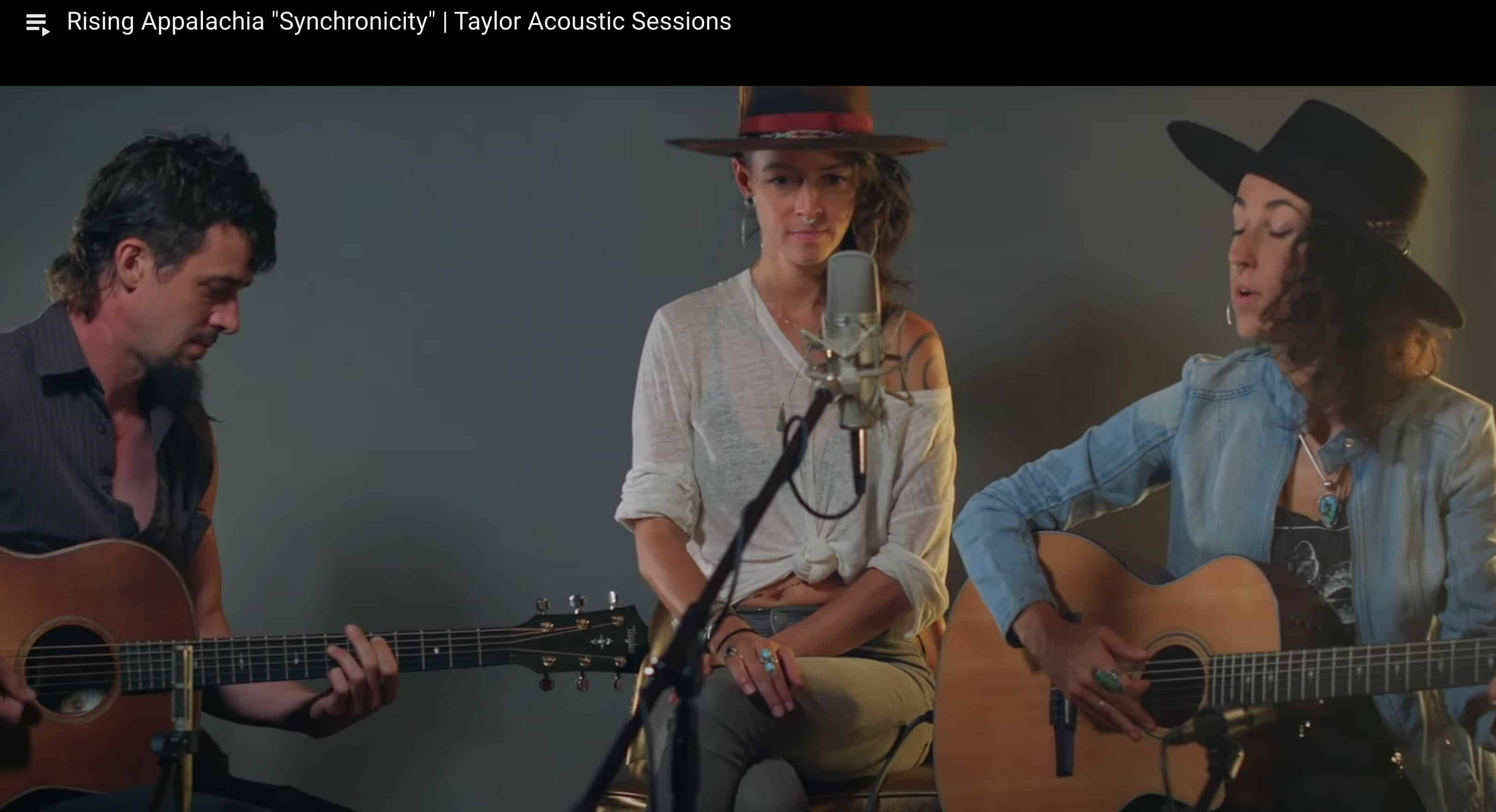 Watch Rising Appalachia Perform Their Hypnotic “Synchronicity” On The Latest Taylor Acoustic Sessions