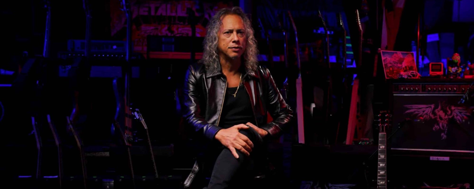 Watch Kirk Hammett Relive 37 Years Of Metallica On Gibson TV’s ‘Icons’