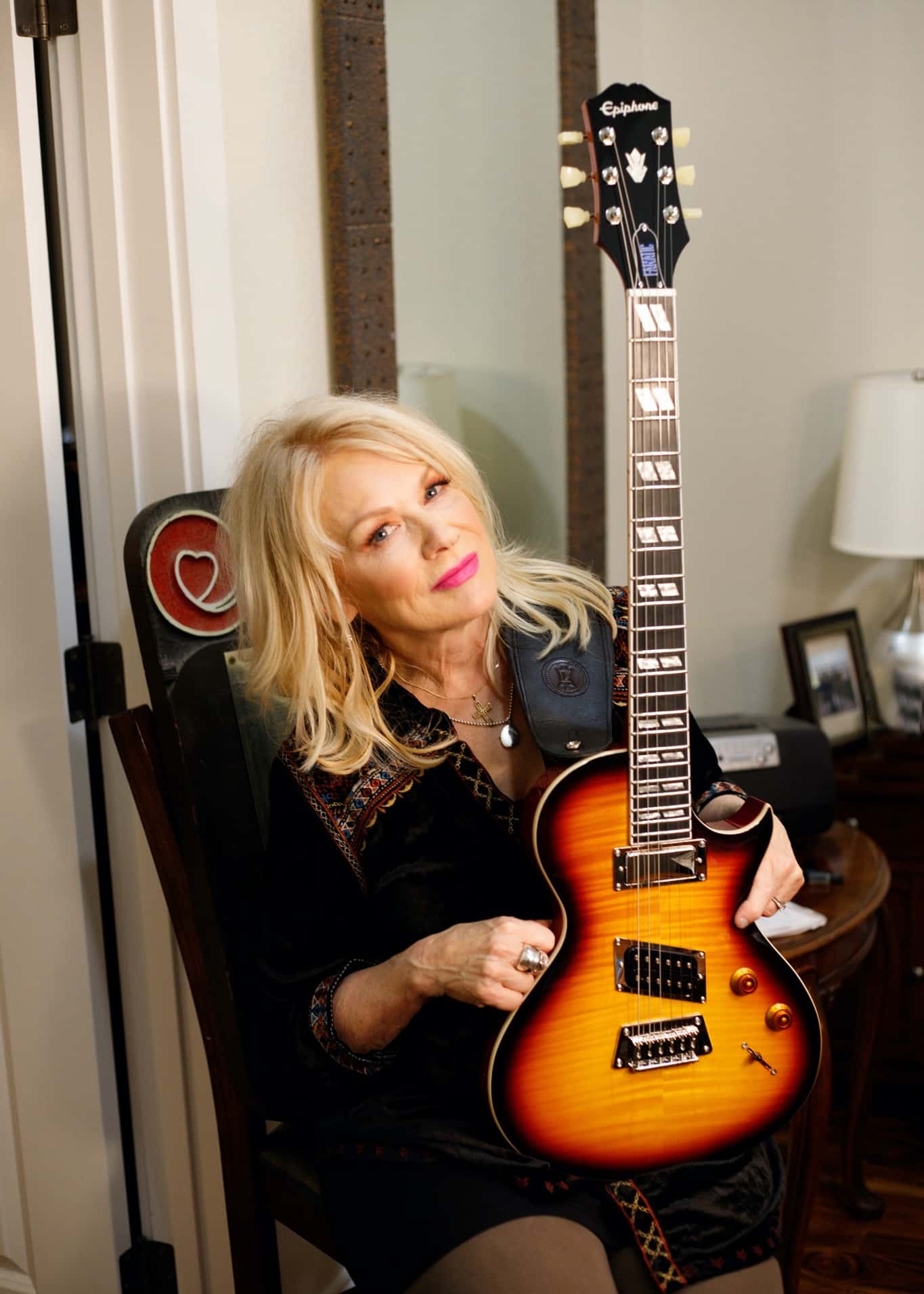Nancy Wilson Announces New Epiphone Fanatic Signature Guitar