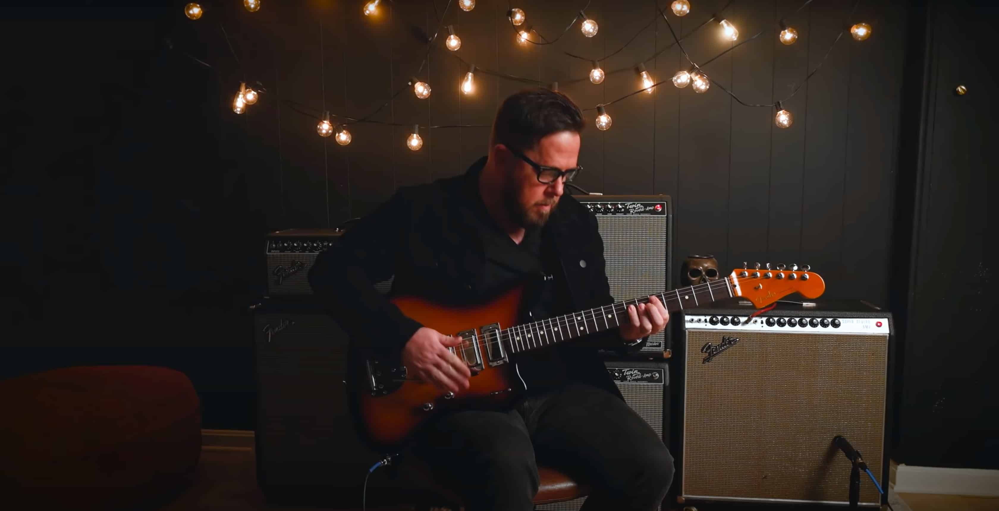 Chris Tapp of The Cold Stares Demos The New Fender Spark-O-Matic Jazzmaster