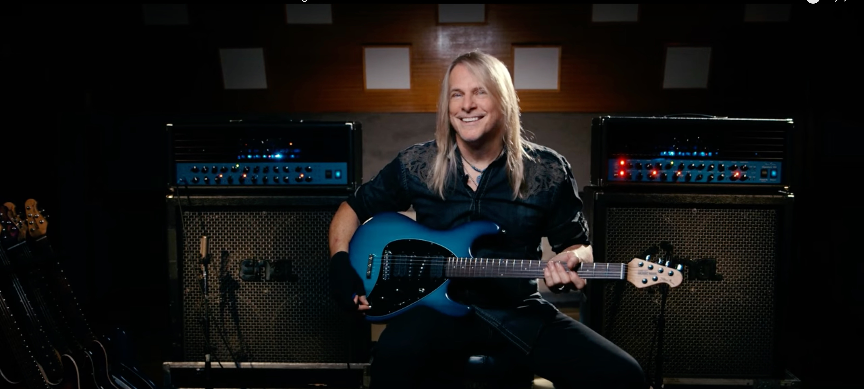 Guitarist Extraordinaire Steve Morse And Ernie Ball Music Man Celebrate 20-Year Anniversary With New Signature Models