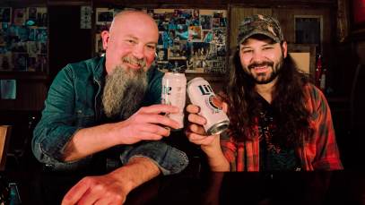 Brent Cobb and Kendall Marvel