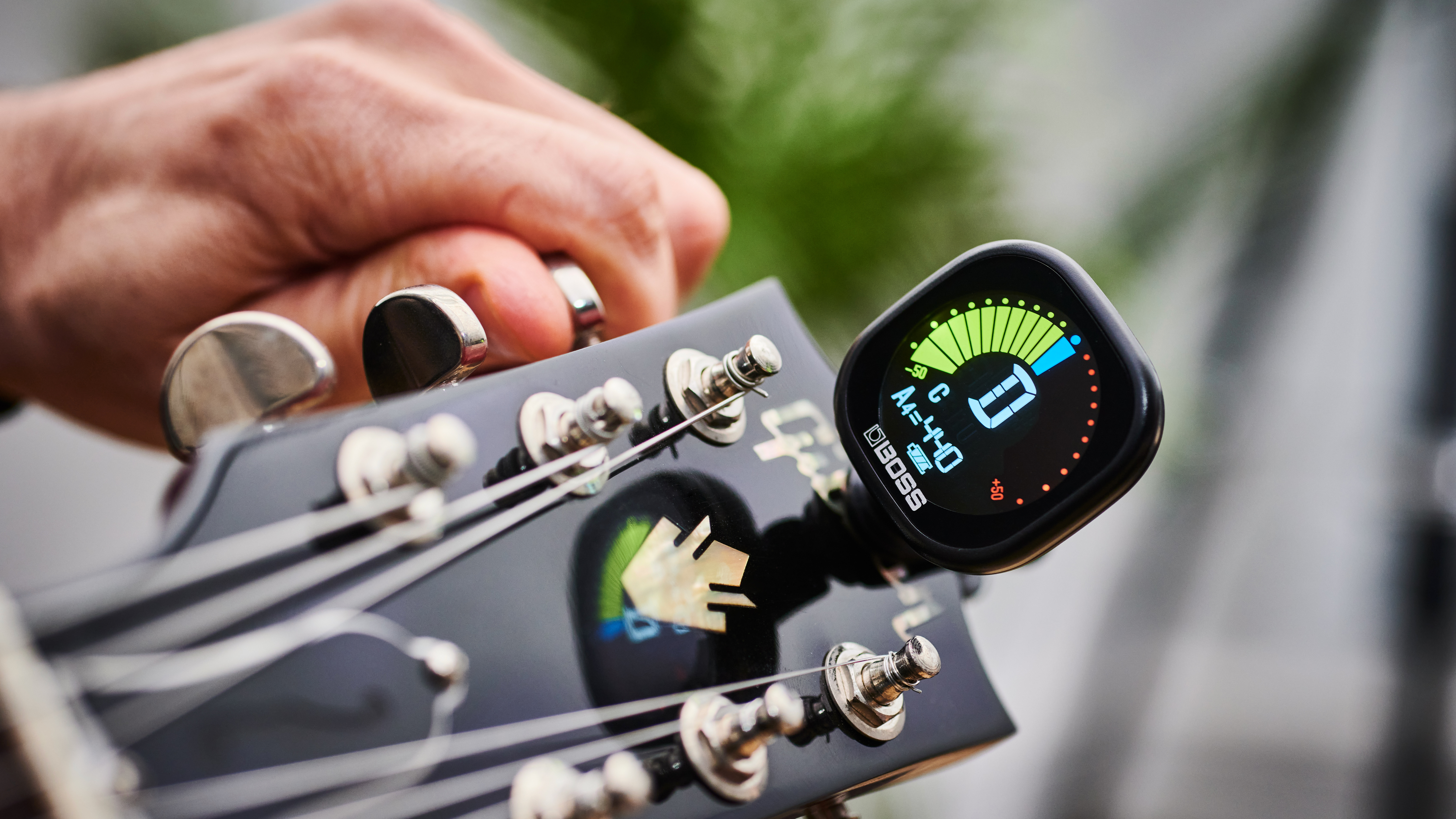 BOSS Announces The TU-05 Rechargeable Clip-On Tuner