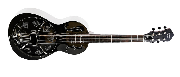 Recording King Introduces The Limited-Run RM-993 Black Nickel Parlor Resonator