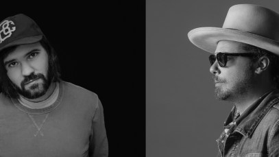 On the left, Jeff Peters (courtesy of Jeff Peters). On the right, Jared Gutstadt (photographed by Bridger Clements)