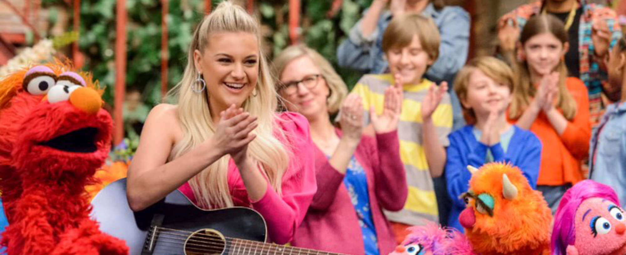 Kelsea Ballerini Visits Sesame Street to Sing About Families