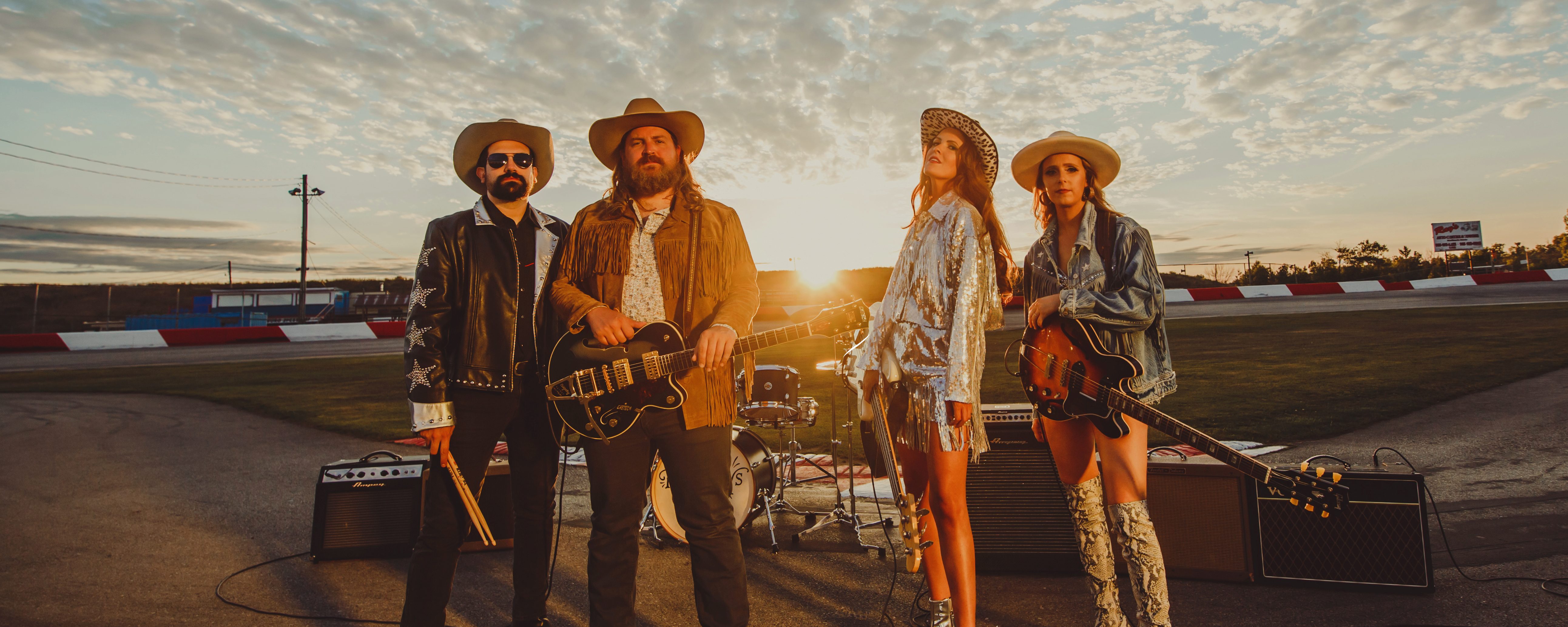 July/August Lyric Contest Winners Chelsea McWilliams and Tim Allard of The Redhill Valleys Pen “Anymore”