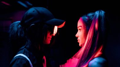 Rezz and Dove Cameron by Taylor Kahan