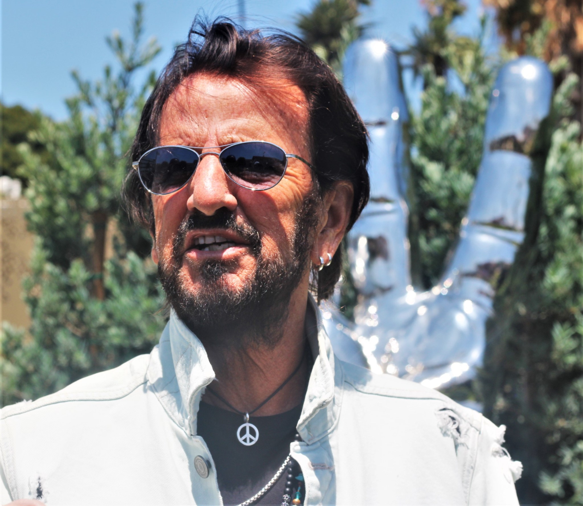 Ringo at his Secret 81st Birthday Peace & Love Celebration, 2021 ...