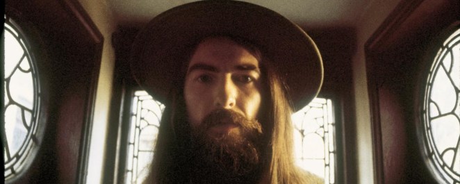George Harrison is photographed wearing a wide brim hat around the time he released 'All Things Must Pass.'