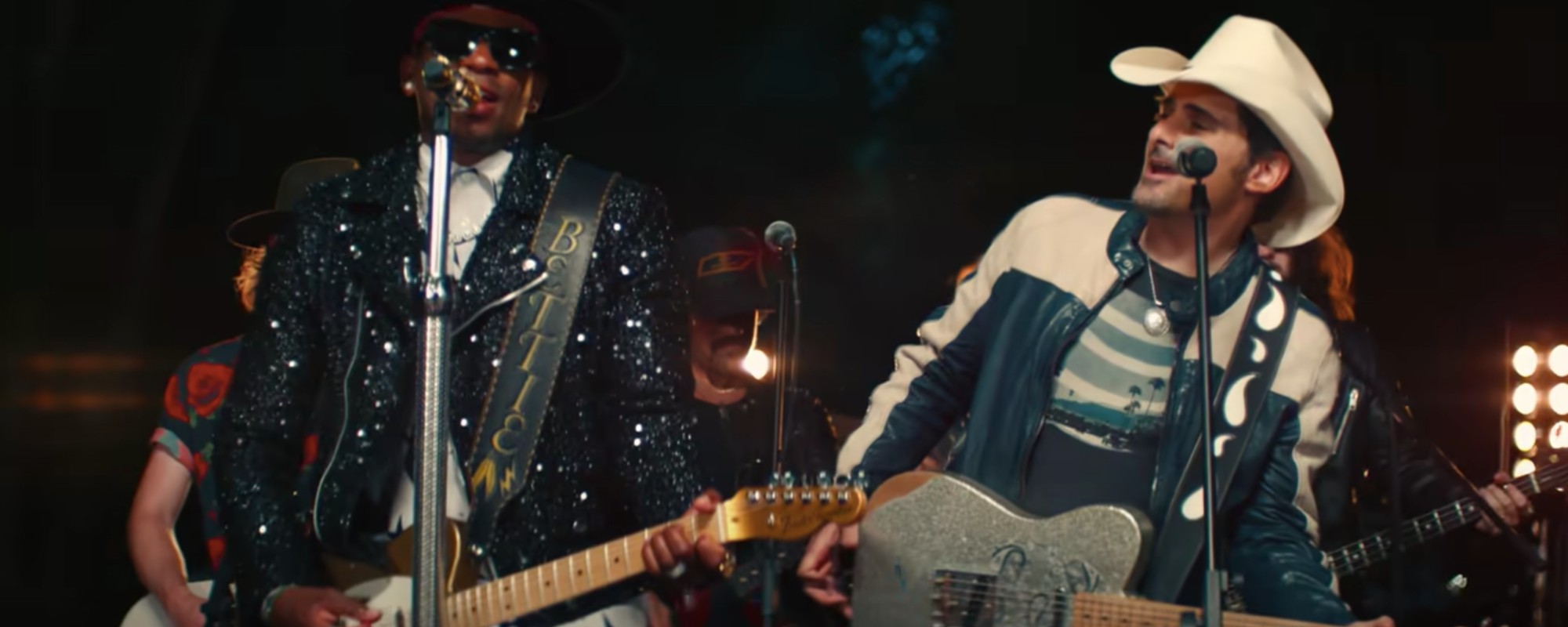 Jimmie Allen and Brad Paisley Jimmie Allen and Brad Paisley