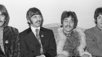John Lennon and Paul McCartney pictured for Hey Jude Behind The Song