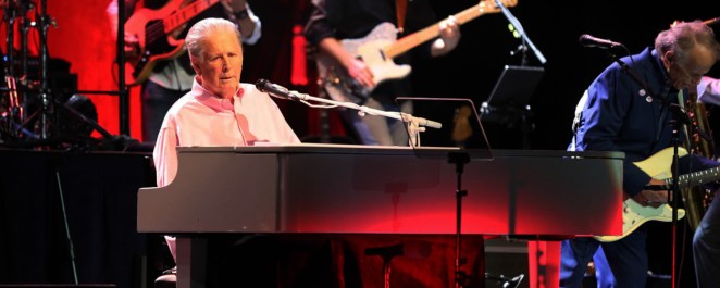 Brian Wilson of The Beach Boys performs live in 2021.