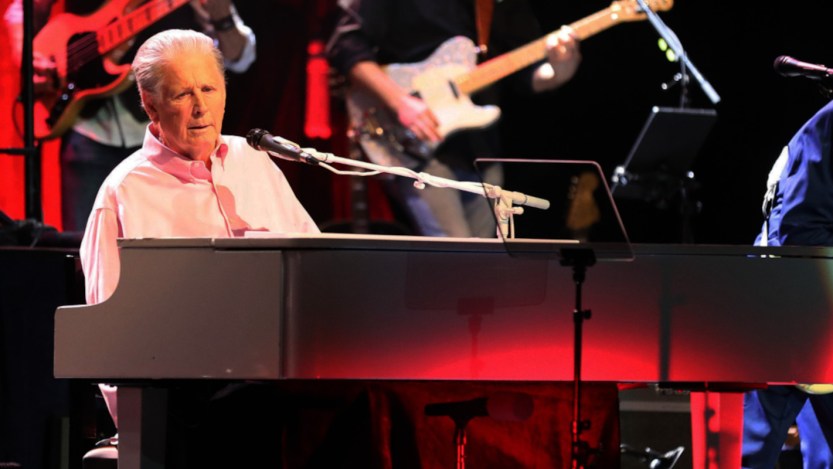 Brian Wilson of The Beach Boys performs live in 2021.