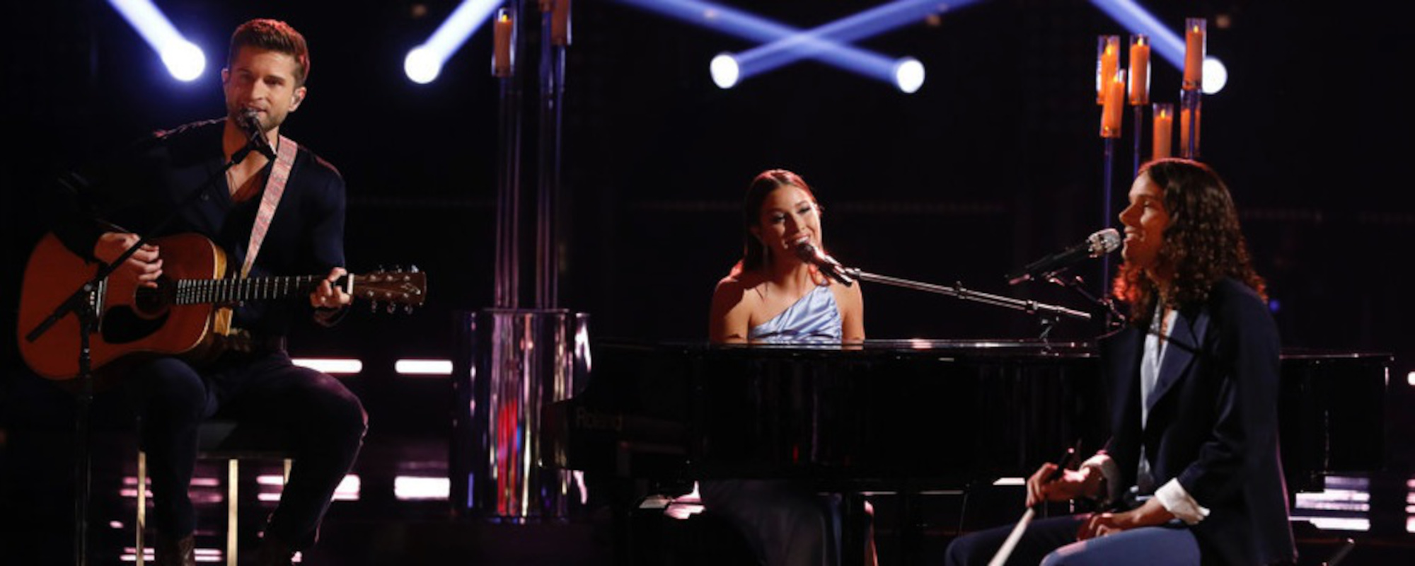 ‘The Voice’: Girl Named Tom Wows Playoff Crowd With Intimate Performance of Ingrid Andress’ “More Hearts Than Mine”