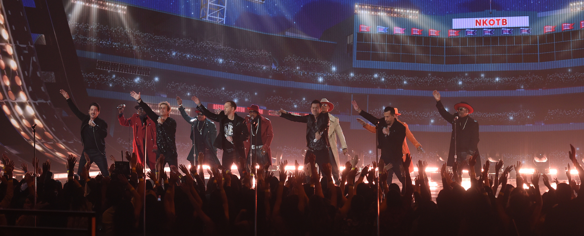 New Edition and New Kids on the Block Perform Together for First Time on 2021 American Music Awards