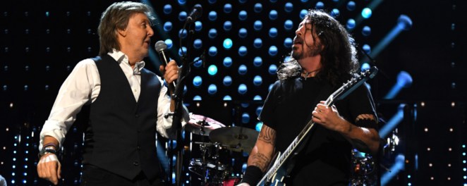 Paul McCartney Performs, Inducts Foo Fighters into Rock & Roll Hall of Fame