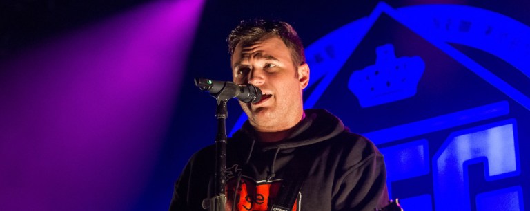 New Found Glory In Concert At The Regency Ballroom SAN FRANCISCO, CA - NOVEMBER 15:  Guitarist Chad Gilbert of New Found Glory performs at The Regency Ballroom on November 15, 2015 in San Francisco, California.  (Photo by Miikka Skaffari/FilmMagic)