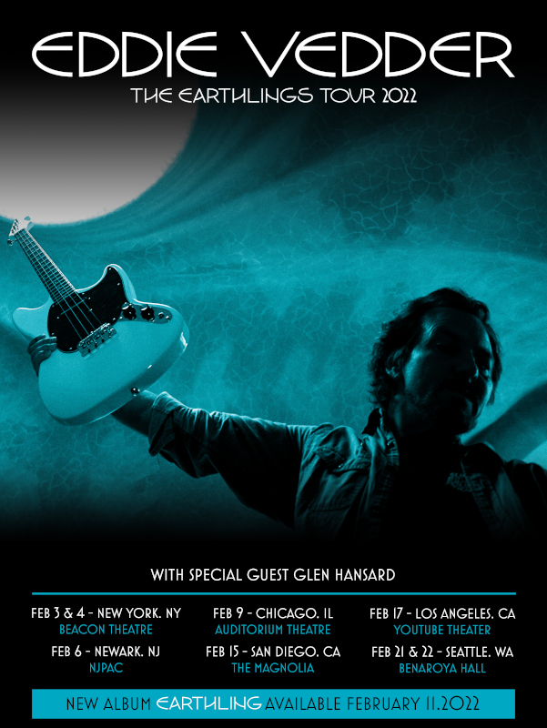 eddie vedder solo tour 2022