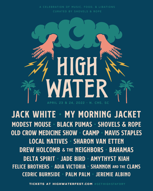 High Water Festival Returns and Announces 2022 Lineup with Jack White