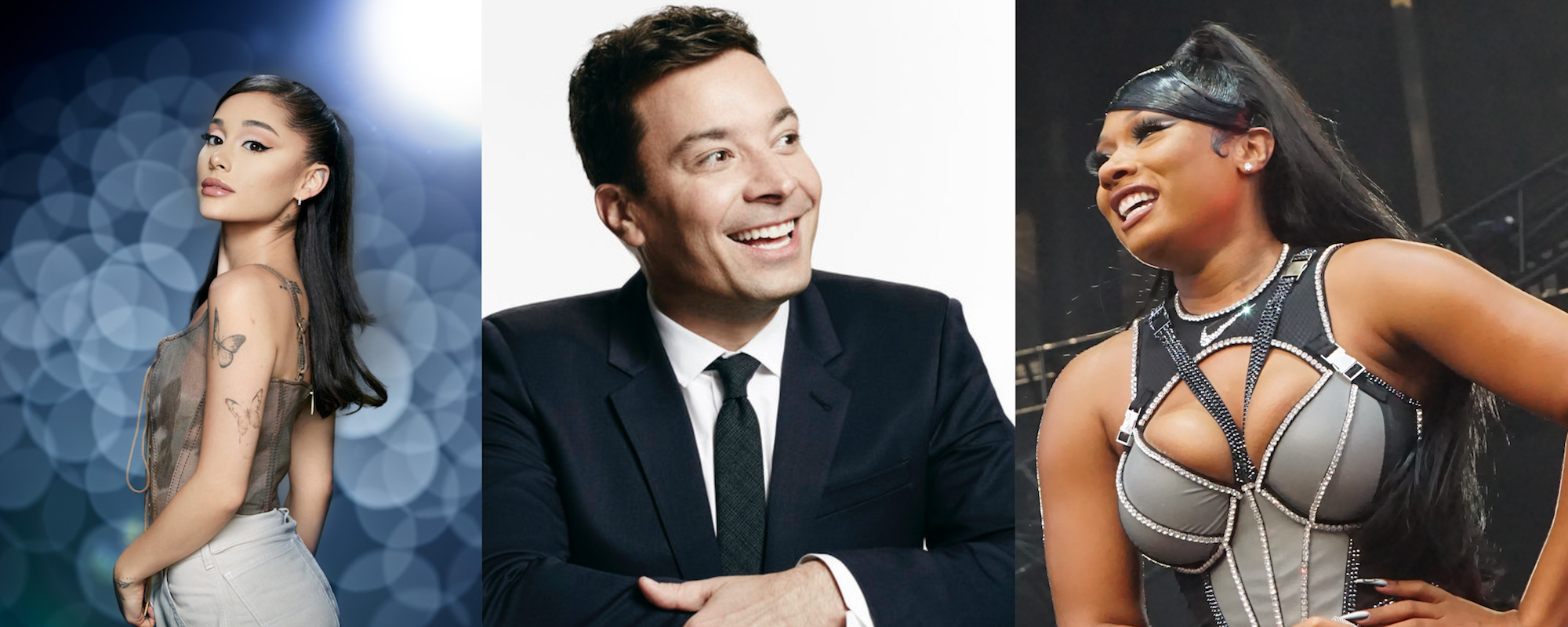 Jimmy Fallon Drops Song, Video with Ariana Grande and Megan Thee Stallion