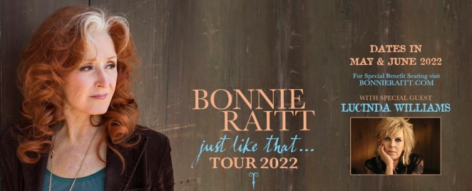 bonnie raitt tour 2022 setlist