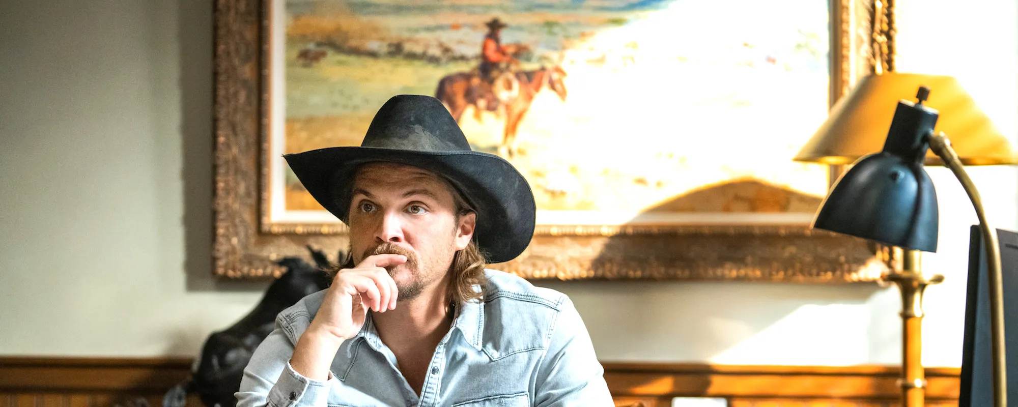 ‘Yellowstone’ Star Luke Grimes Teases Debut Single “No Horse to Ride,” Reveals Debut Album