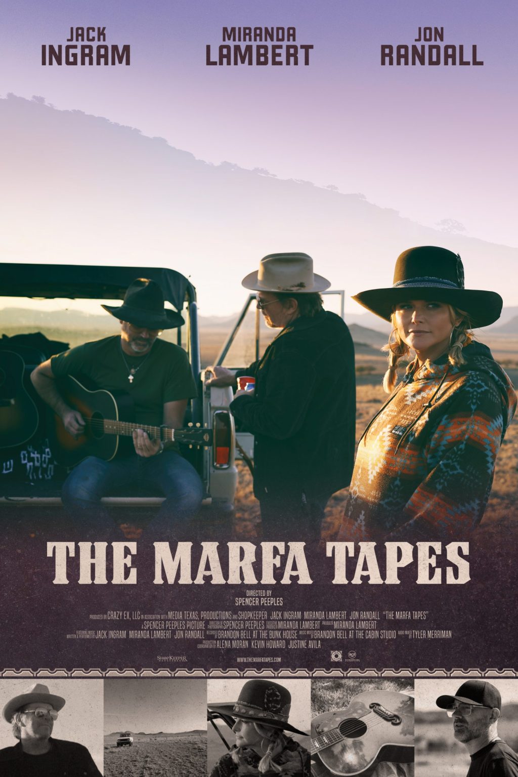 Miranda Lambert, Jack Ingram, and Jon Randall's ‘The Marfa Tapes’ Gets