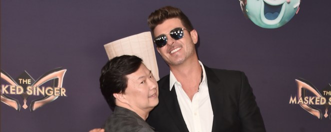 Judges Ken Jeong and Robin Thicke Walk Off Set in Protest After Rudy Giuliani Unmasking on ‘The Masked Singer’