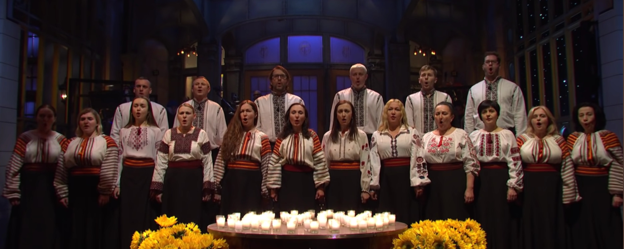 ‘Saturday Night Live’ Pays Tribute to Ukraine with Cold Open Performance by Ukrainian Chorus Dumka of New York