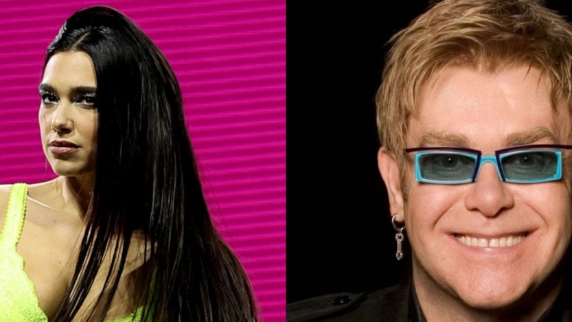 Elton John and Dua Lipa