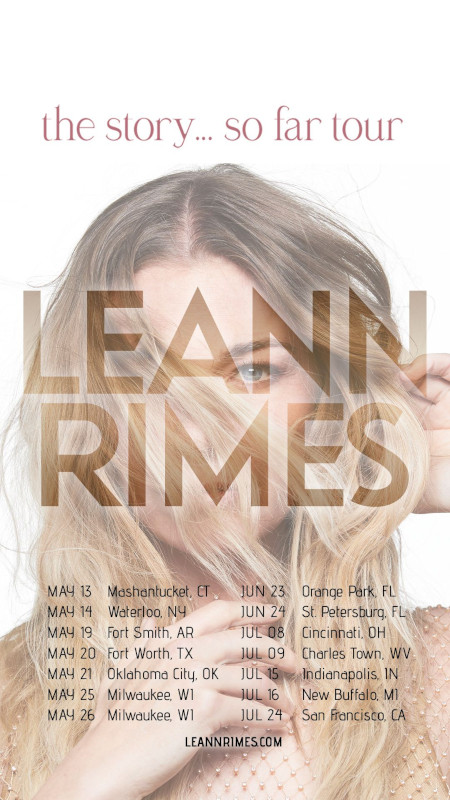 leann rimes tour dates 2022