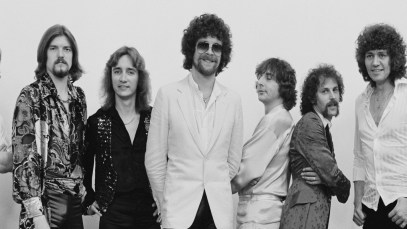 Electric Light Orchestra around the time they released "Mr. Blue Sky."