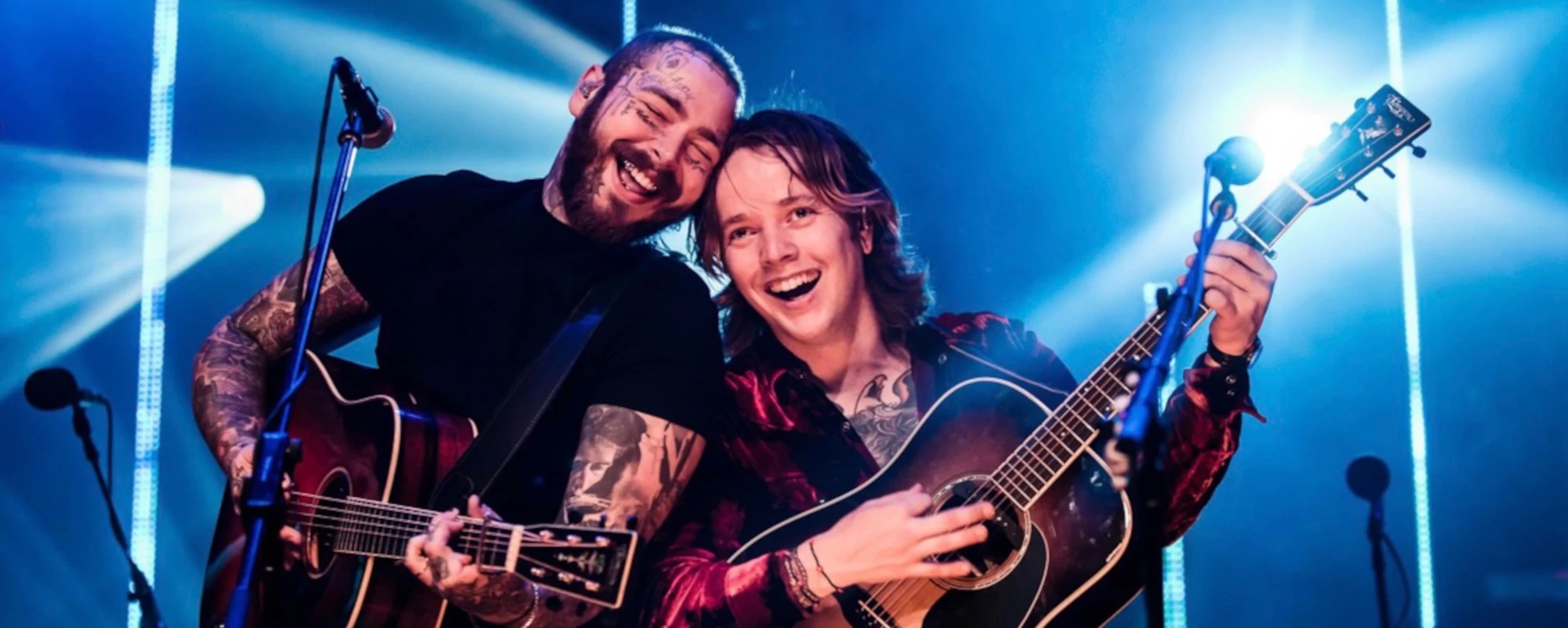 Post Malone and Billy Strings Team Up for Cover of Johnny Cash’s “Cocaine Blues”