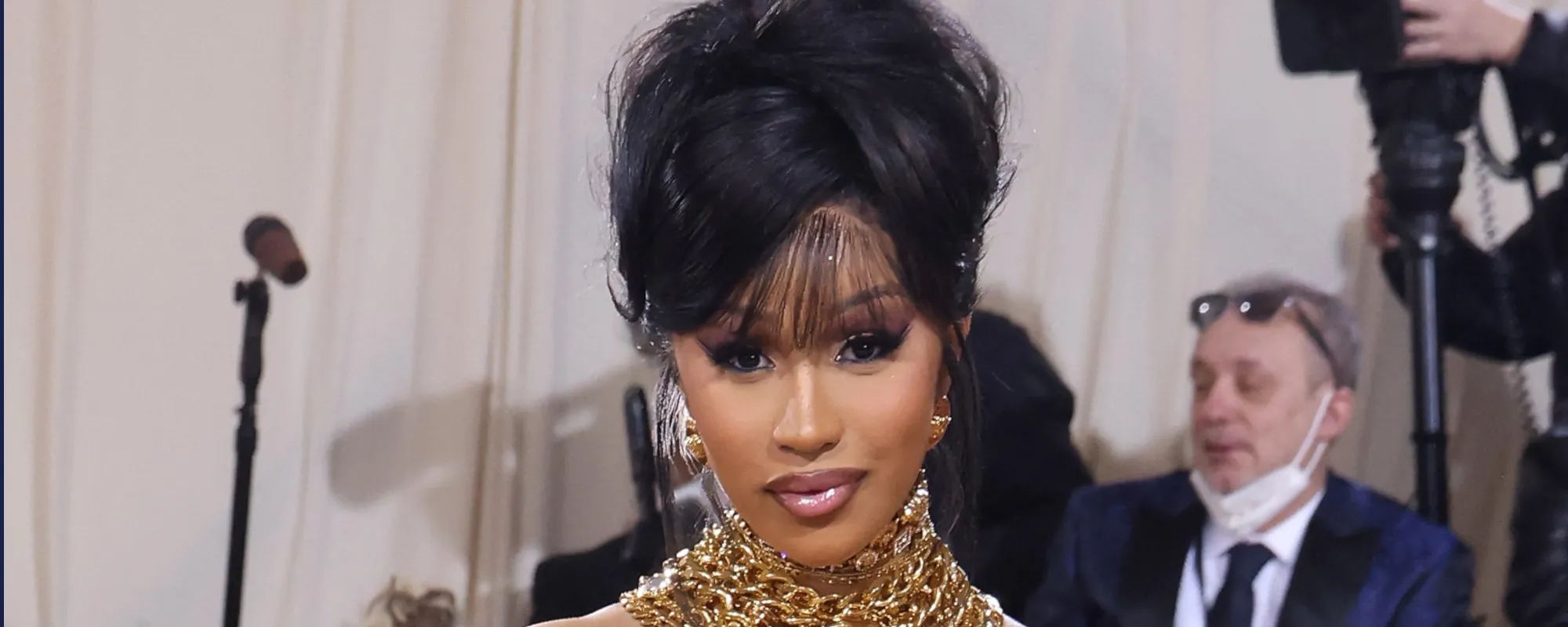 Cardi B Denies Fighting With Fan After Fending Off Concert-Goers with Microphone