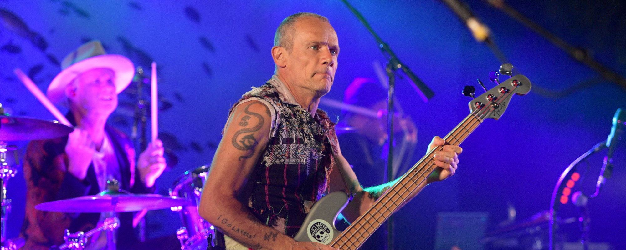 Hot Chili Peppers' Flea Doesn't Enjoy Taking Fan