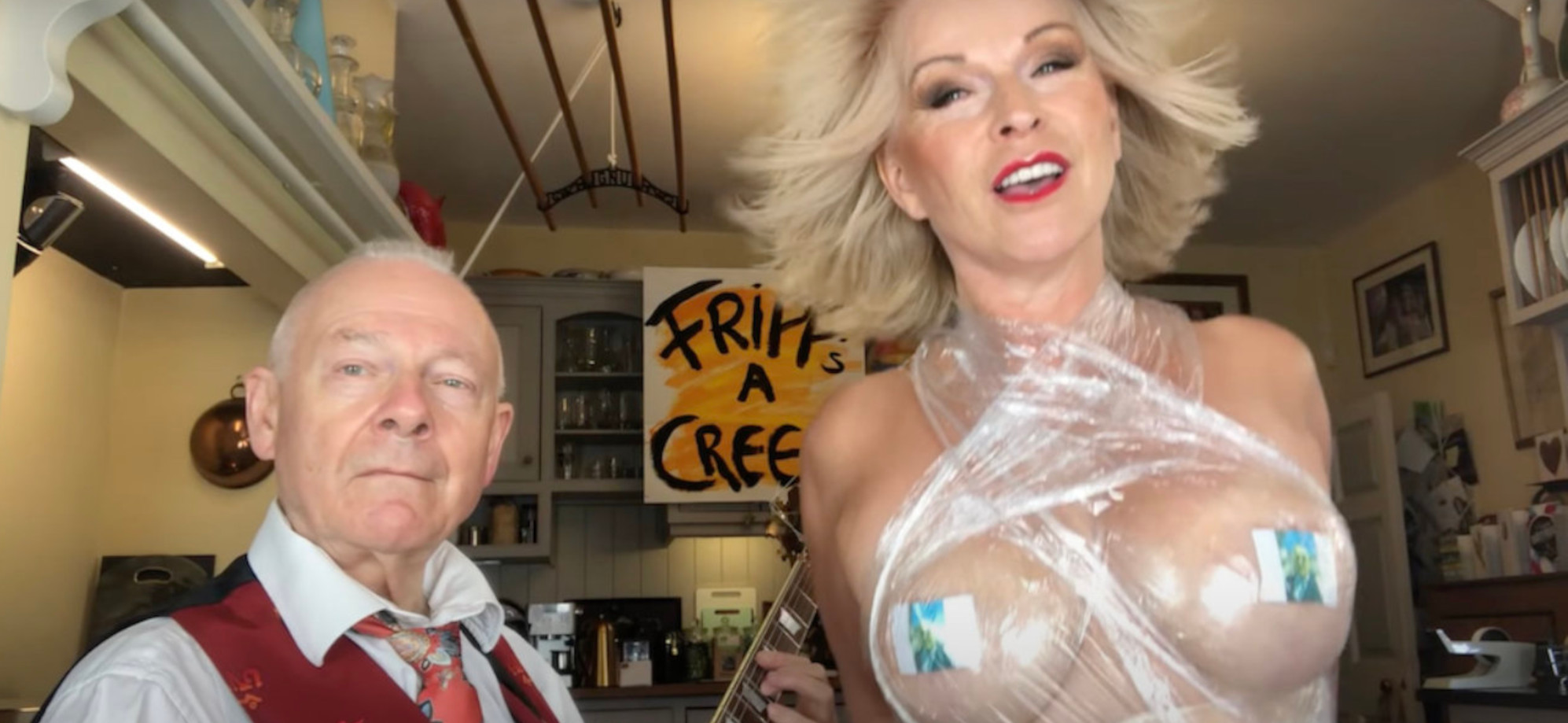 See Robert Fripp and Wife Toyah Wilcox Perform a Revealing Rendition of Radiohead’s “Creep”