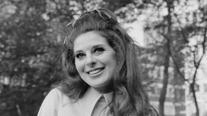 Bobbie Gentry, songwriter for "Fancy" sung by Reba, is pictured in black and white.
