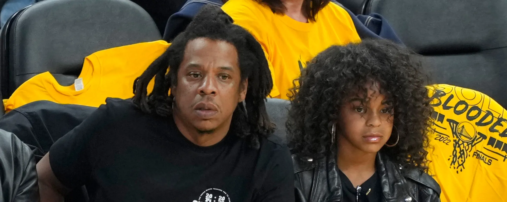Jay Z and Daughter Blue Ivy Attend NBA Finals Game and the Internet Goes Crazy