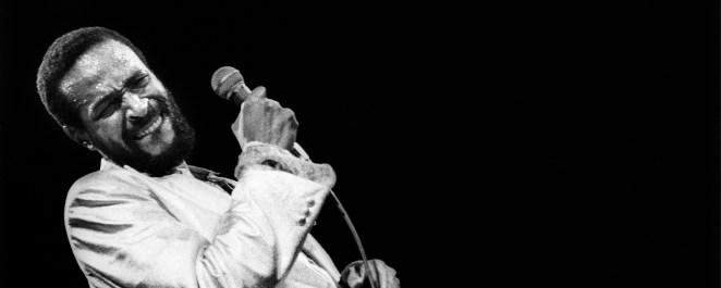 Marvin Gaye performs on stage at De Doelen, Rotterdam, Netherlands, 1st July 1980.