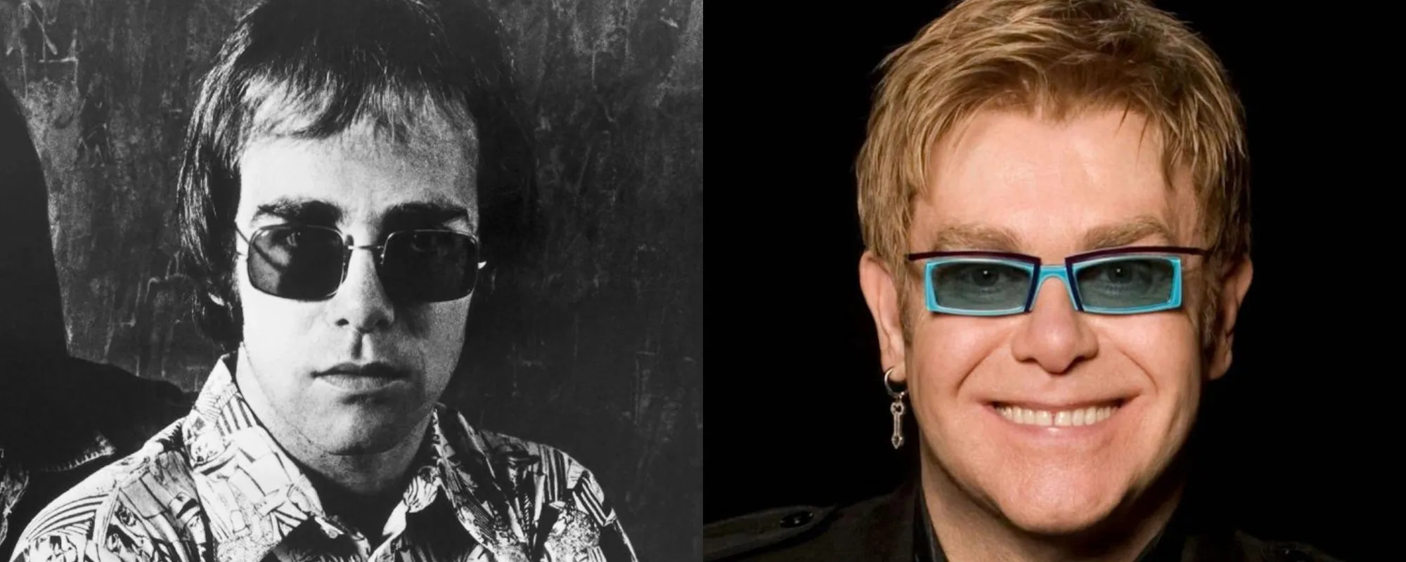 Then & Now: From Pub Pianist to Pop Icon— How a Young Elton John Evolved Over the Years