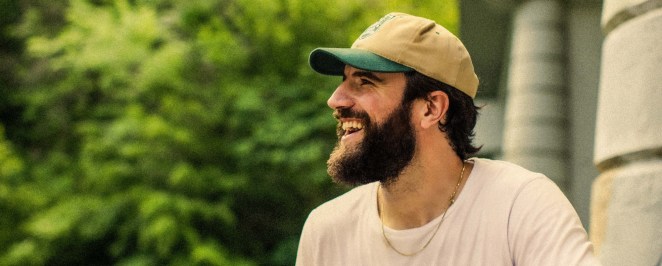 Sam Hunt photographed for the single release of "Water Under the Bridge."