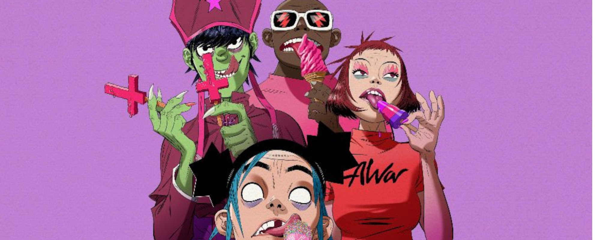 Gorillaz Book Limited Number of The Getaway Shows -