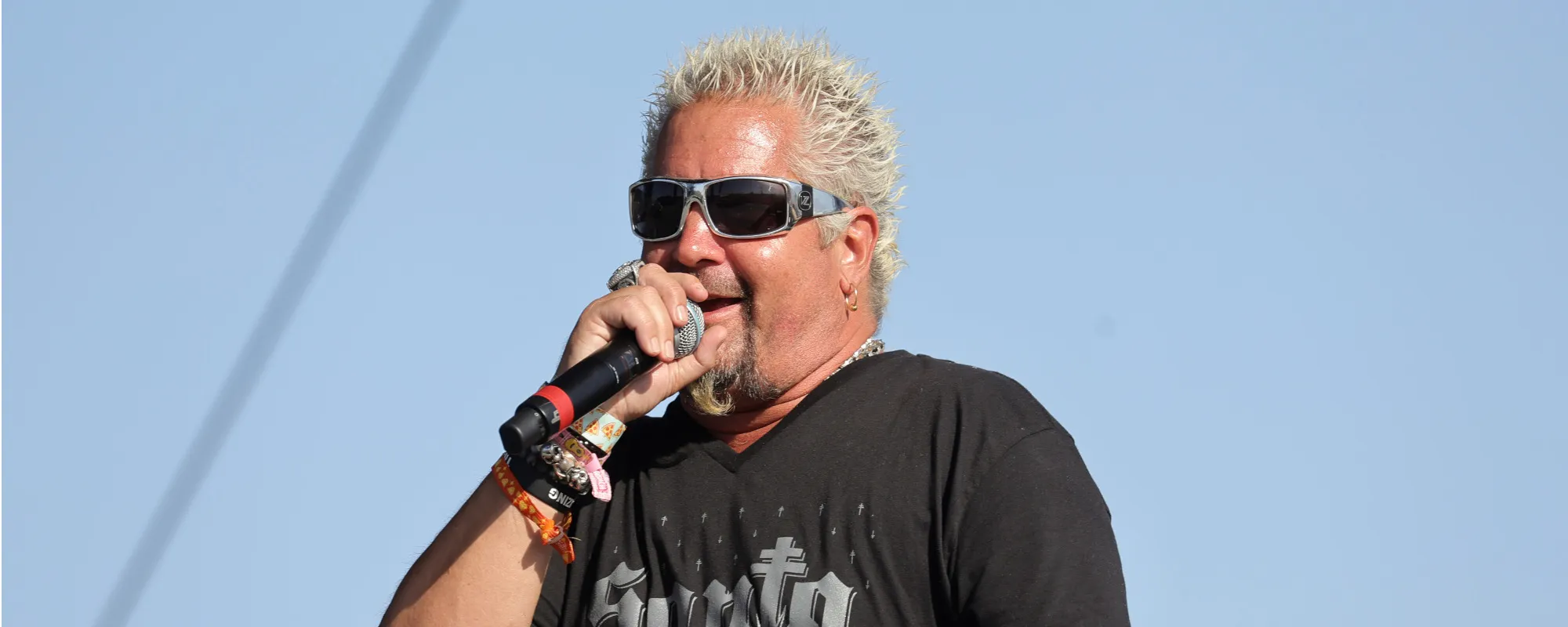 Chef and Mayor of “Flavor Town” Guy Fieri is Following Rage Against The Machine on Tour